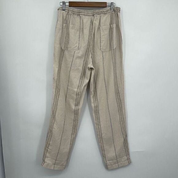 Anthropologie Seashore Pant Size S Rope Belt Pockets - Picture 2 of 6